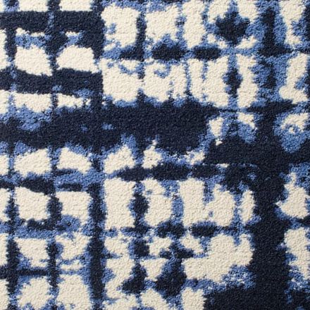 Carpet Tile Swatch of NEW – To Dye For shown in Indigo